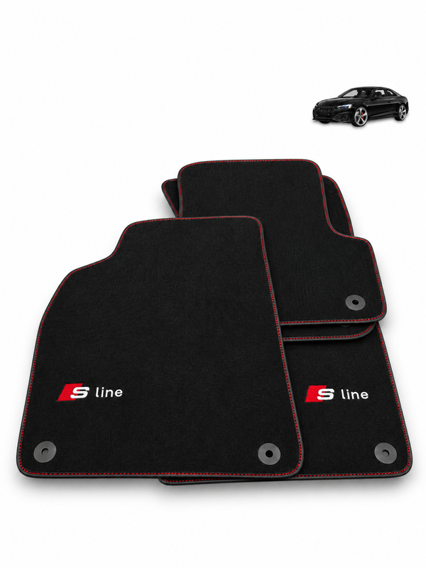 Alfombrillas S-Line para Audi A1 Hatchback de 5 puertas (2019-2024)