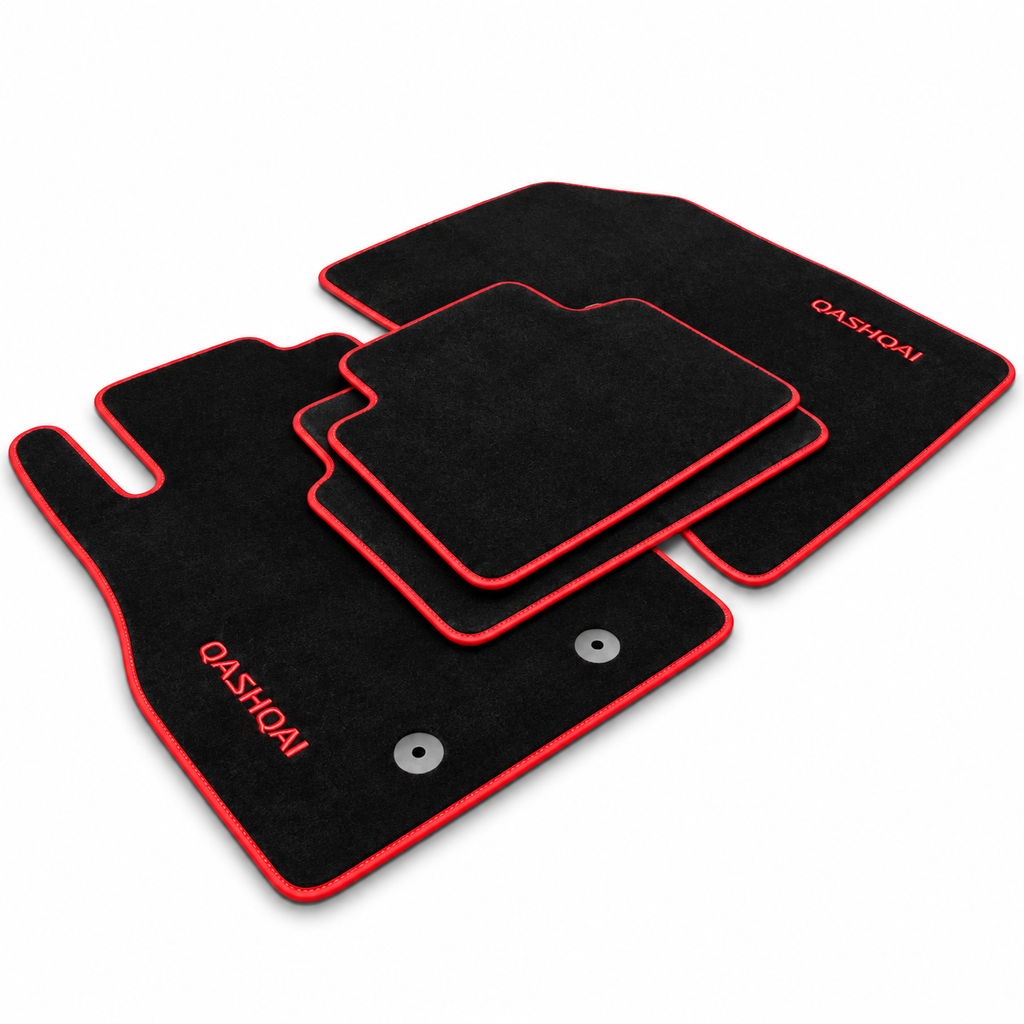 Nissan Qashqai 1 (2007-2013) Custom Fit Floor Mats - Complete Set Overview | Class Car Design