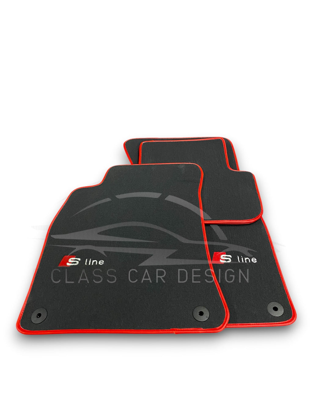 Audi A4 B9 Allroad Quattro (2020-2024) Custom Fit Floor Mats S-Line - Complete Set Overview | Class Car Design