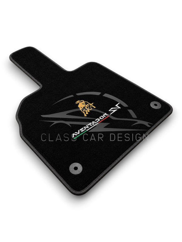 Alfombrillas para Lamborghini Aventador SV
