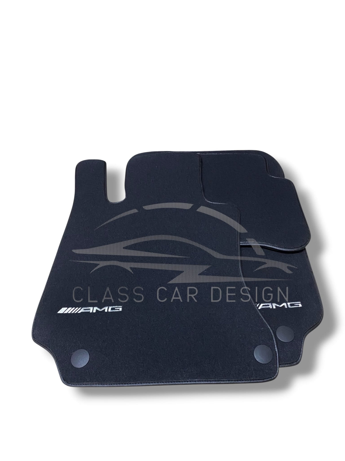 Mercedes-Benz GL-Class 500 4Matic (2012-2015) Custom Fit Floor Mats AMG Red - Complete Set Overview | Class Car Design