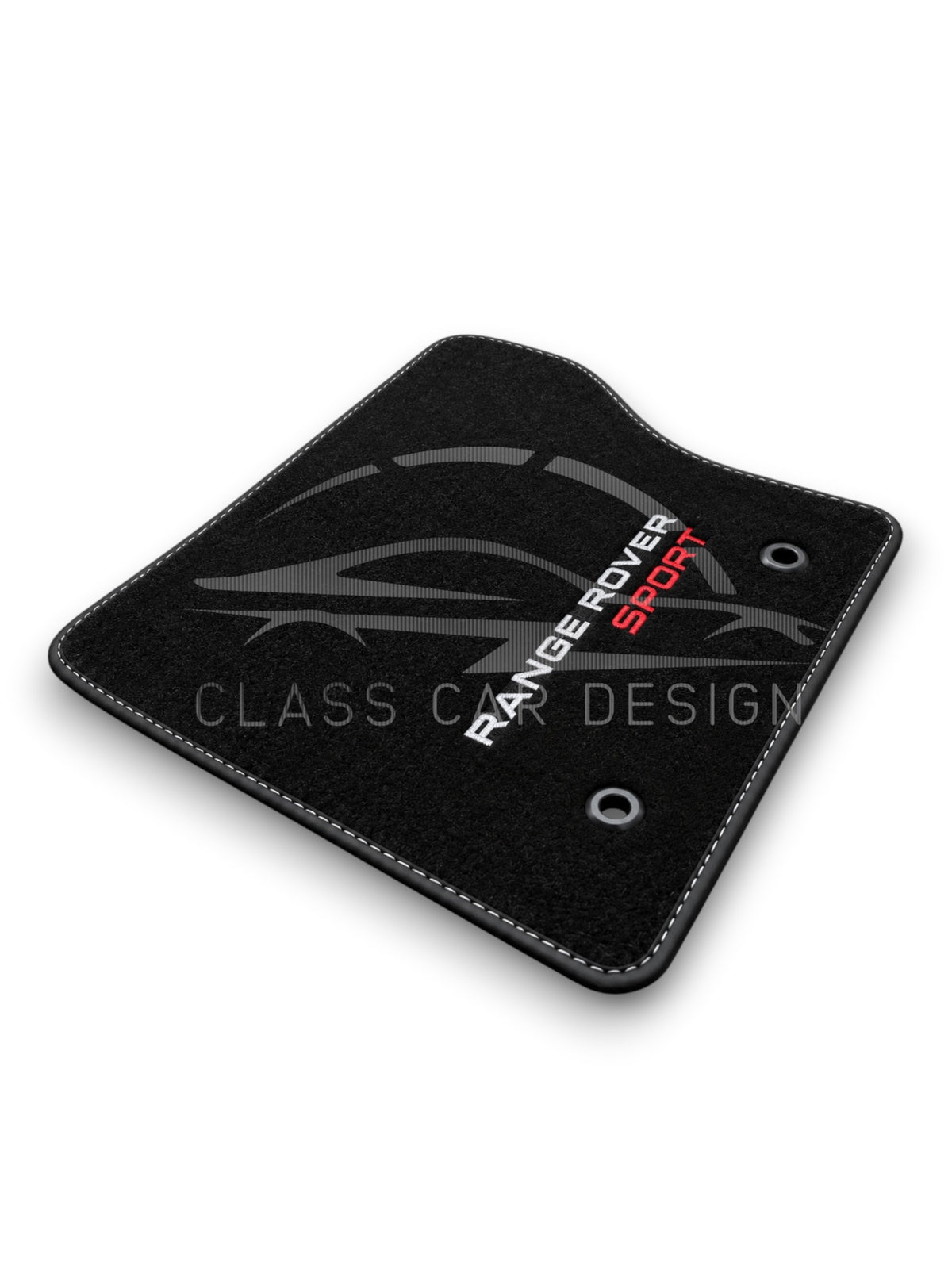 Range Rover Sport L494 Rear Single (2014+) Custom Fit Floor Mats Sport Emblem - Complete Set Overview | Class Car Design
