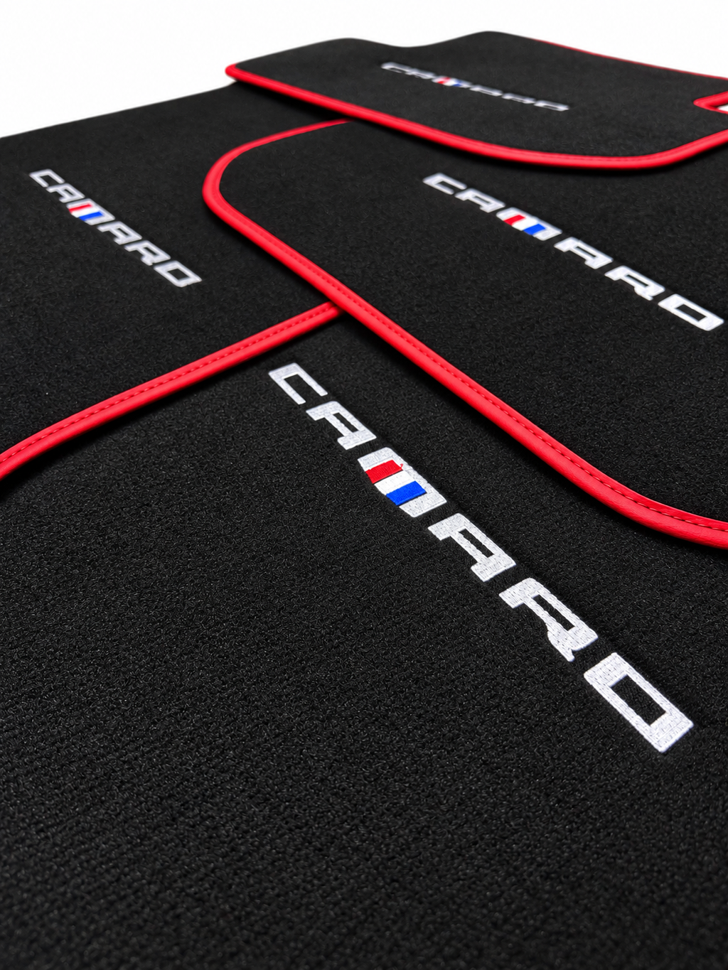 Chevrolet Camaro (1993-2002) Custom Fit Floor Mats - Full Set Top View | Class Car Design