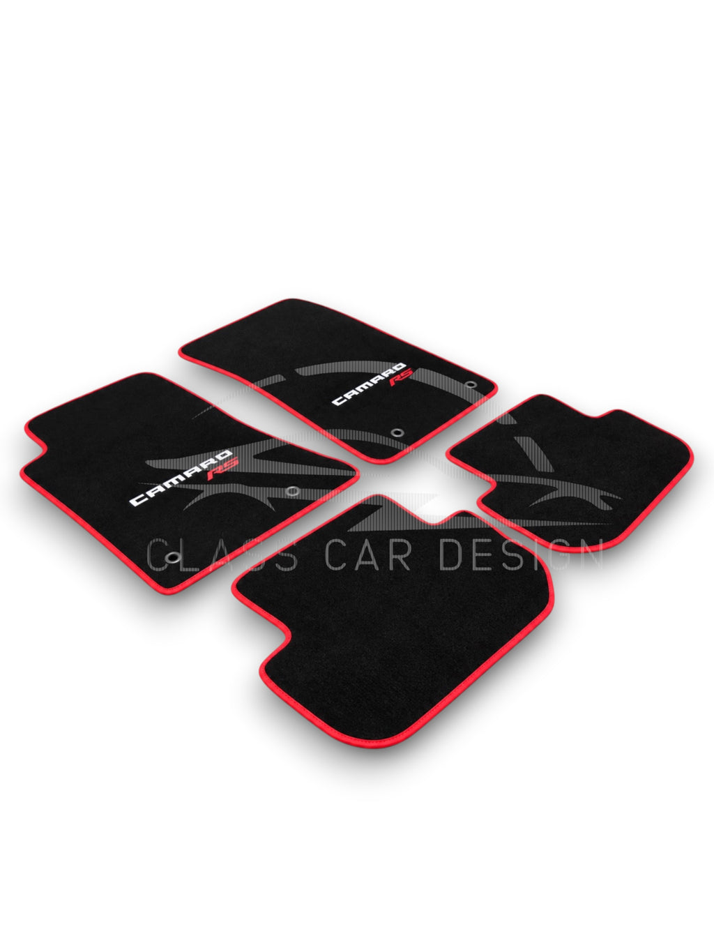 Chevrolet Camaro (2016 And Later) Custom Fit Floor Mats RS - Front Floor Mats | Class Car Design