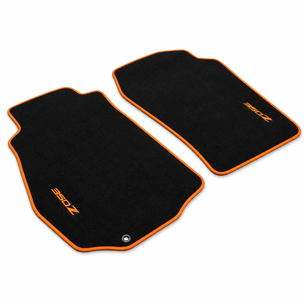 Nissan 350Z (2003+) Custom Fit Floor Mats - Front Floor Mats | Class Car Design