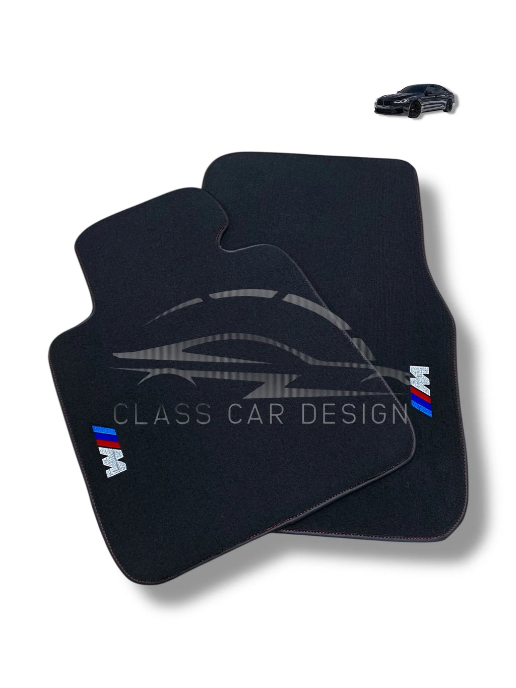 BMW 3 Series E36 2-door (1990-2000) Custom Fit Floor Mats M Sport - Front Floor Mats | Class Car Design