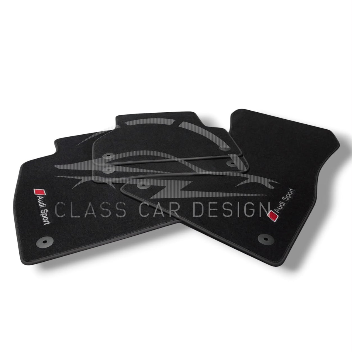 Audi A6 C7 Avant (2011-2018) Custom Fit Floor Mats Sports - Driver Mat Detail | Class Car Design