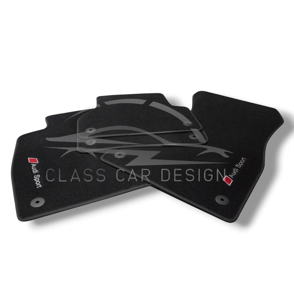 Audi A6 C8 Avant (2018-2023) Custom Fit Floor Mats Sports - Driver Mat Detail | Class Car Design