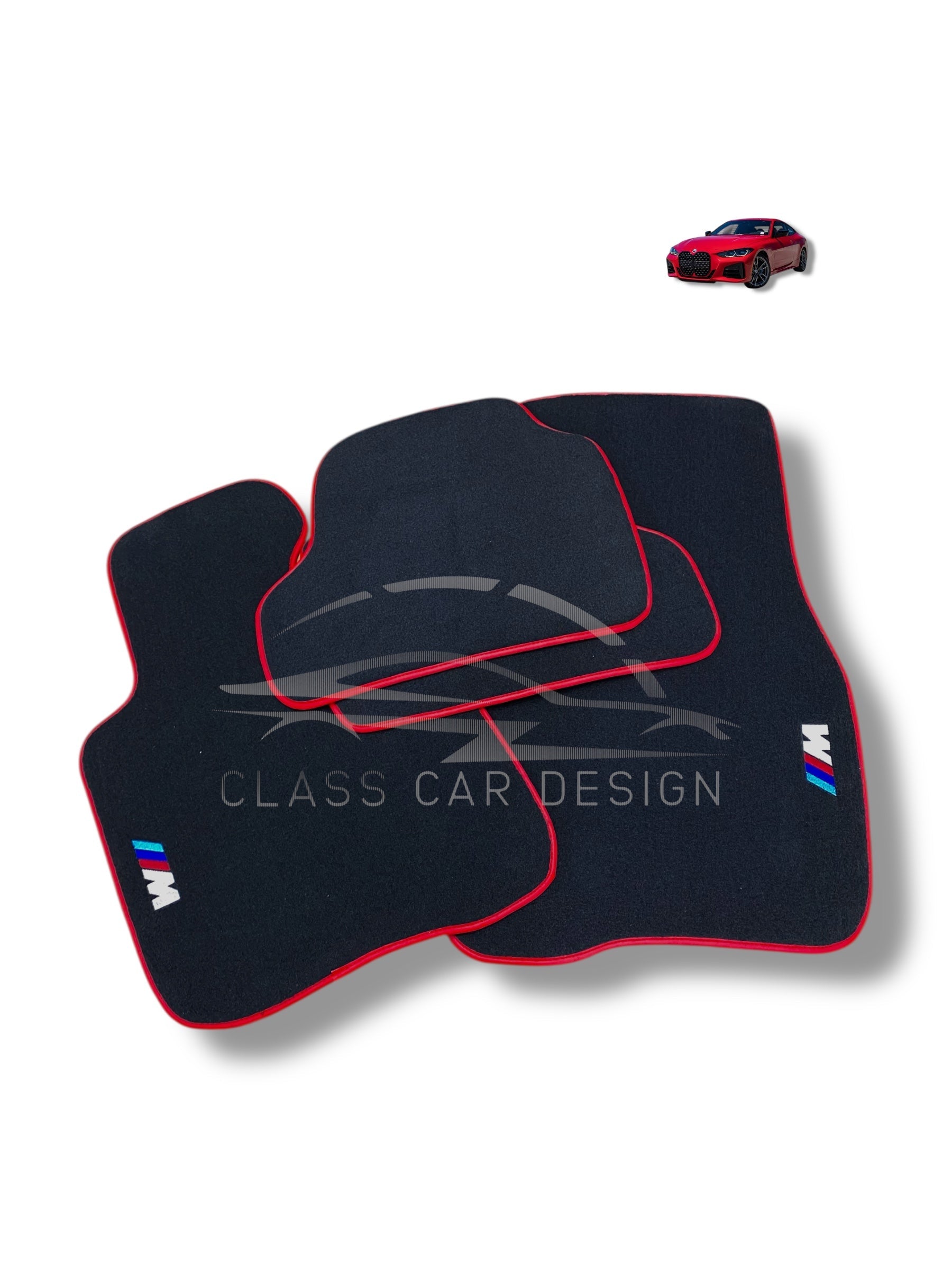 BMW 3 Series E93 Cabrio Floor Mats (2007–2013) – Custom Fit Luxury Velour Car Mats – Premium Carpet Set