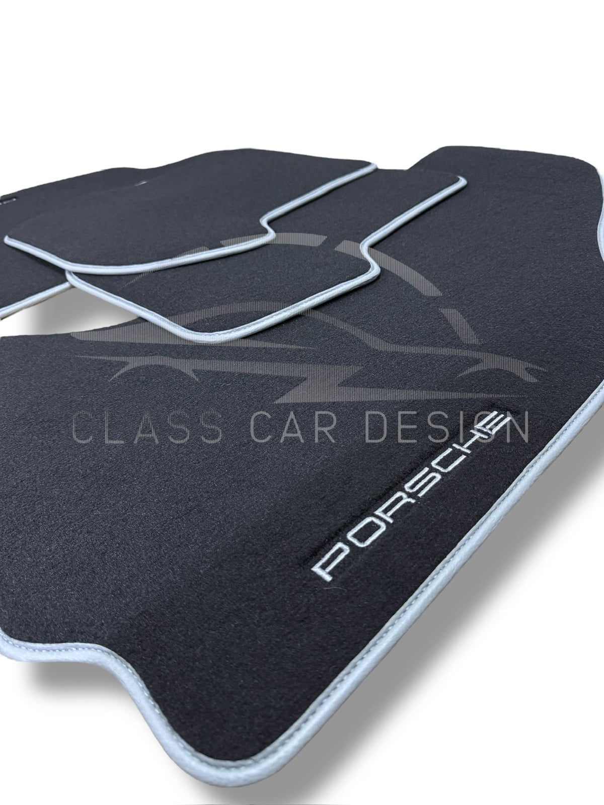 Porsche Classic 911 (1963-1989) Custom Fit Floor Mats Blue Edging - Color Options Chart | Class Car Design