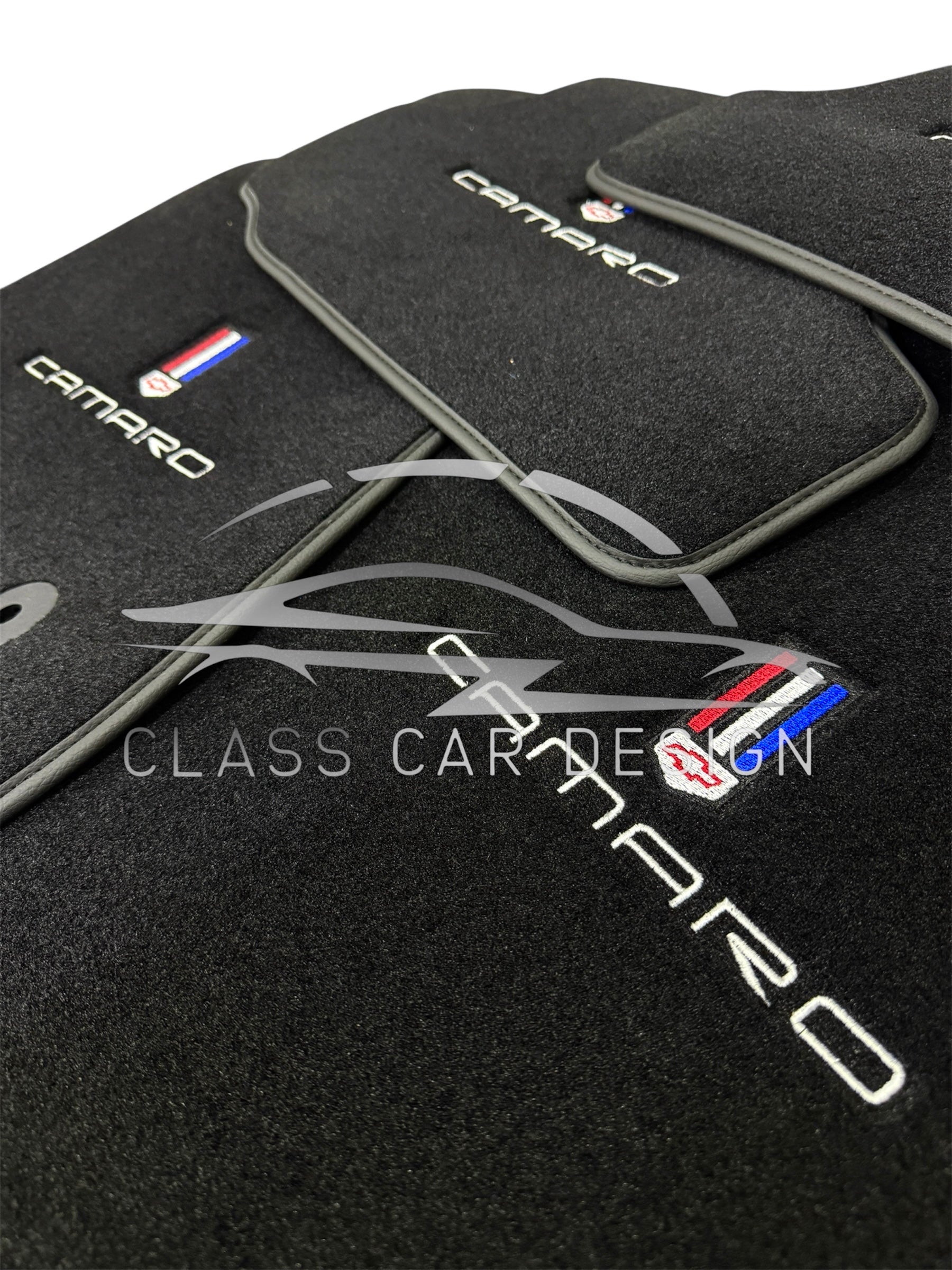 Chevrolet Camaro Floor Mats (2016 And Later) – Custom Fit Luxury Velour Carpet Set