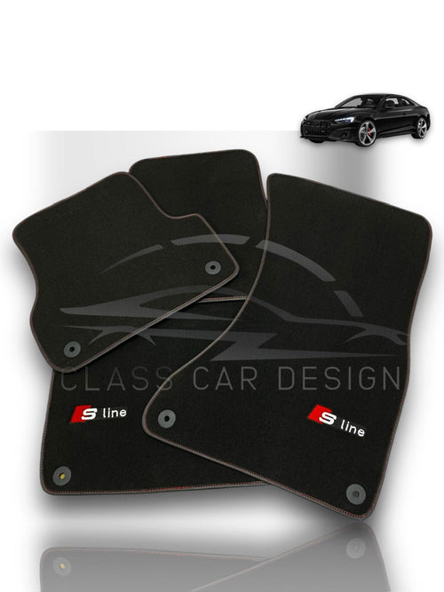 Audi A1 A2 A3 A4 A5 A6 A7 A8 Q2 Q3 Q4 Q5 Q7 Q8 TT And E-Tron Floor Mats – Custom Fit Luxury Velour Carpet Set