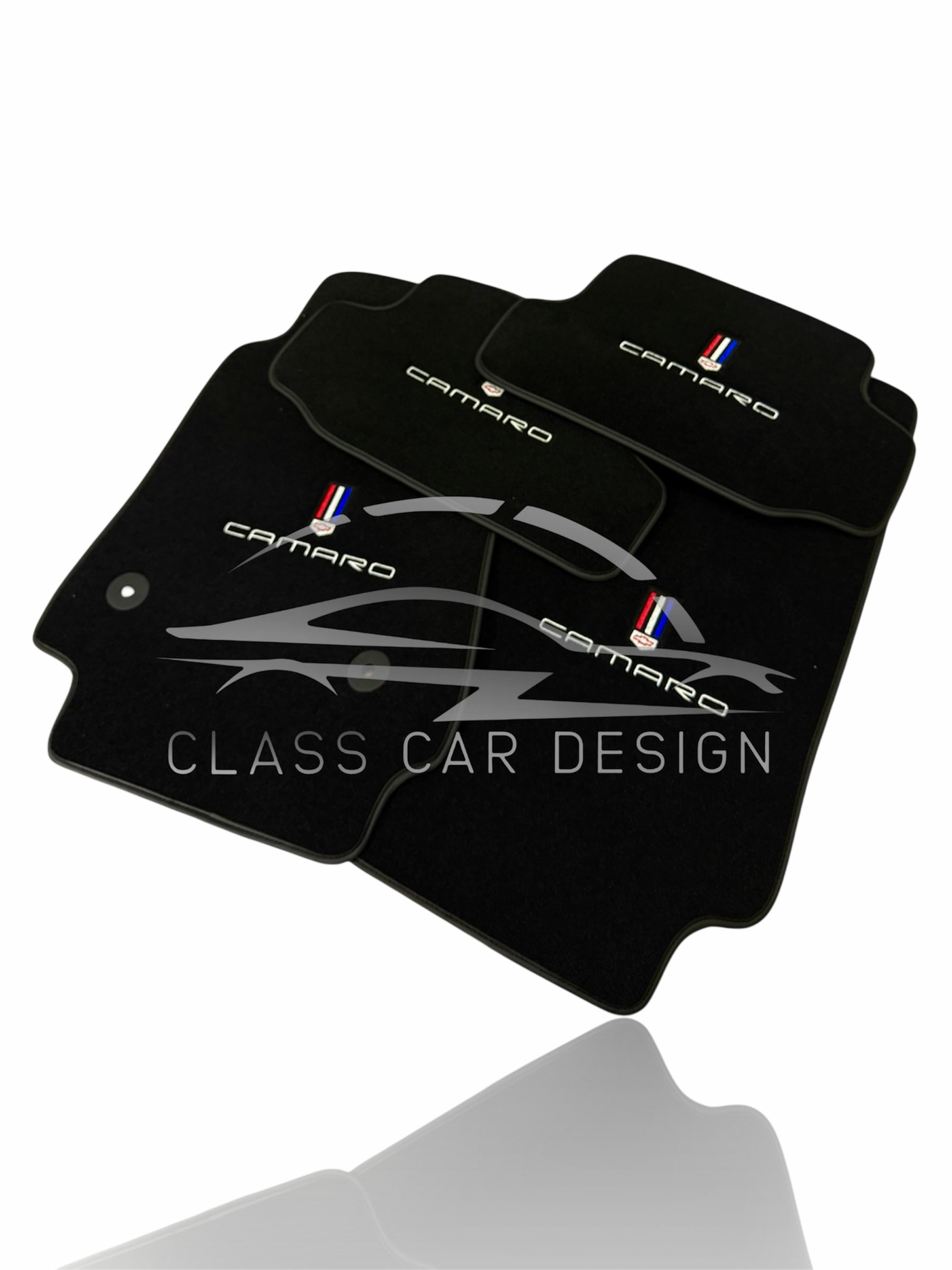 Chevrolet Camaro Floor Mats (2016 And Later) – Custom Fit Luxury Velour Carpet Set