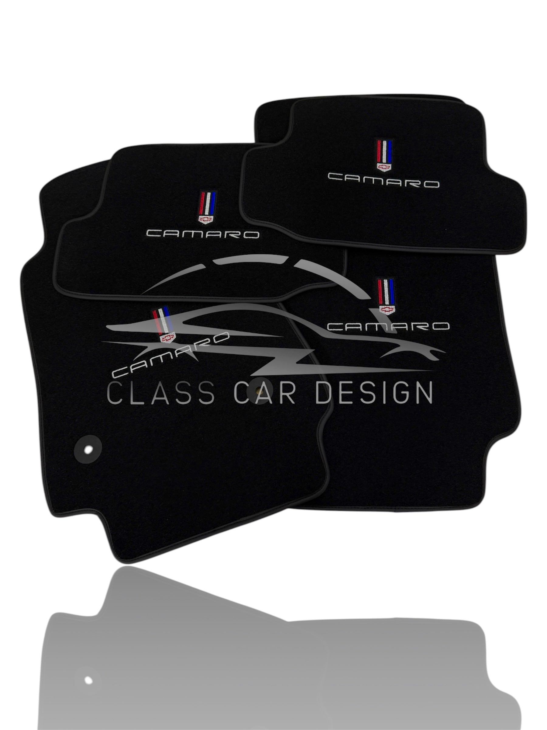 Chevrolet Camaro Floor Mats (2016 And Later) – Custom Fit Luxury Velour Carpet Set