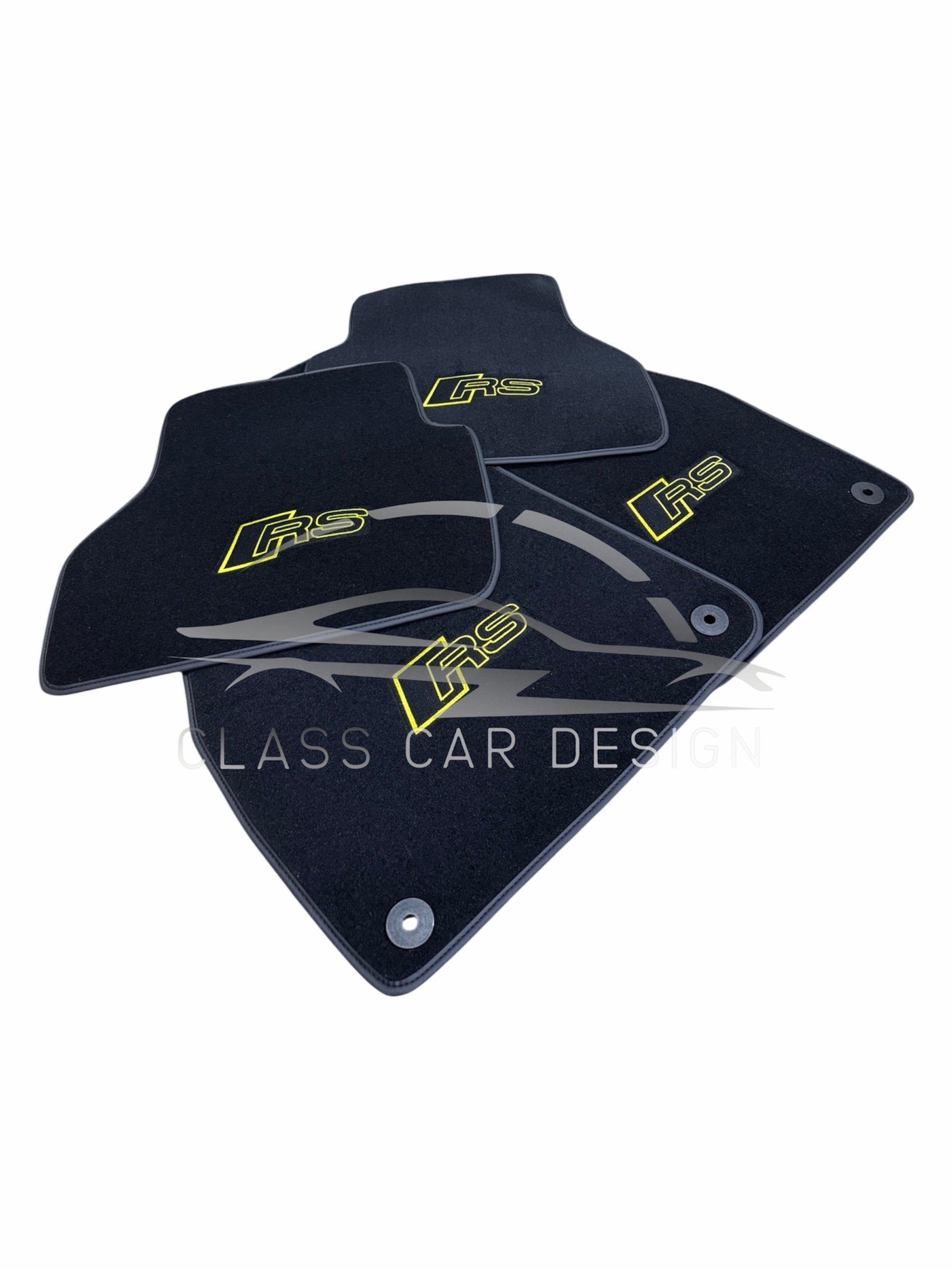 Audi RS 6 C7 5-door Estate Floor Mats (2013-2018) – Custom Fit Luxury Velour Carpet Set