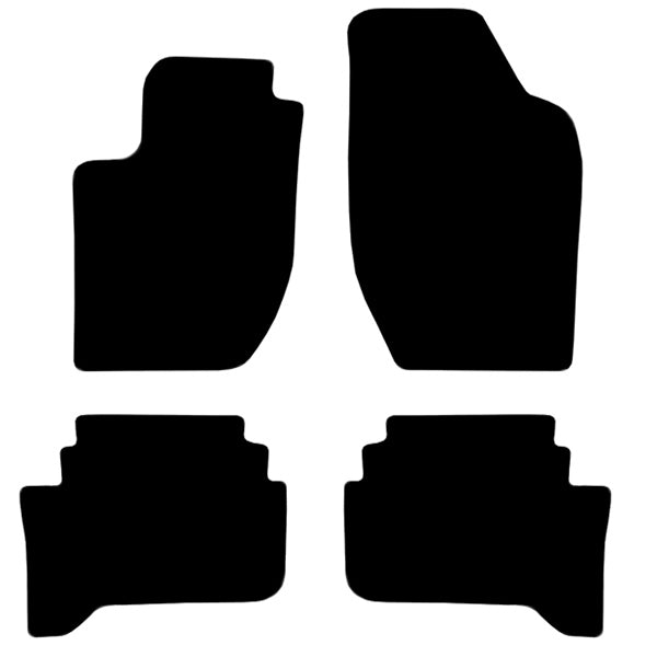 Alfa Romeo 164 (1987-1998) Custom Fit Floor Mats - Mat Template Layout | Class Car Design