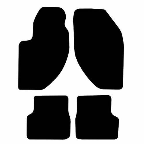 Alfa Romeo 166 (1998-2007) Custom Fit Floor Mats - Mat Template Layout | Class Car Design