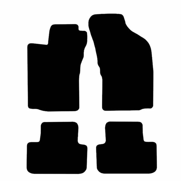 Alfa Romeo GT (2004+) Custom Fit Floor Mats - Mat Template Layout | Class Car Design