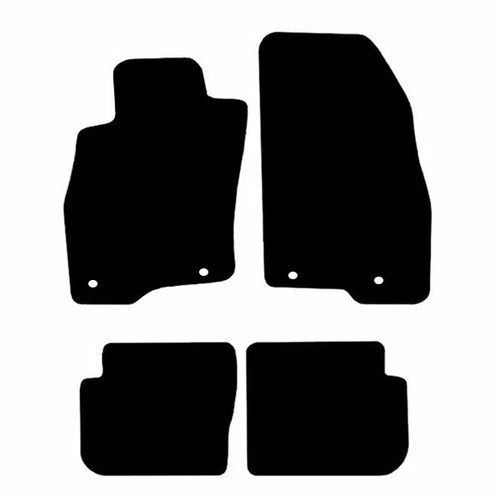 Alfa Romeo Mito (2008+) Custom Fit Floor Mats - Mat Template Layout | Class Car Design