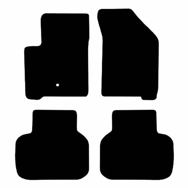 Dodge Journey (2008+) Custom Fit Floor Mats - Mat Template Layout | Class Car Design