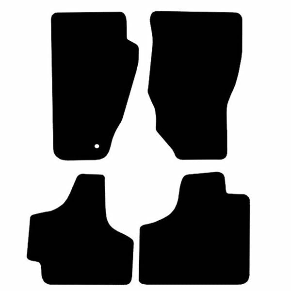 Dodge Nitro (2007+) Custom Fit Floor Mats - Mat Template Layout | Class Car Design