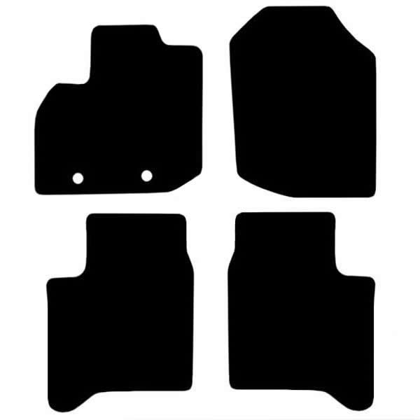 Honda City (2008-2013) Custom Fit Floor Mats - Mat Template Layout | Class Car Design