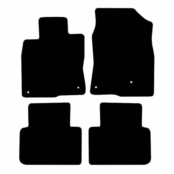 Honda Civic Sedan (2022+) Custom Fit Floor Mats Type R - Mat Template Layout | Class Car Design