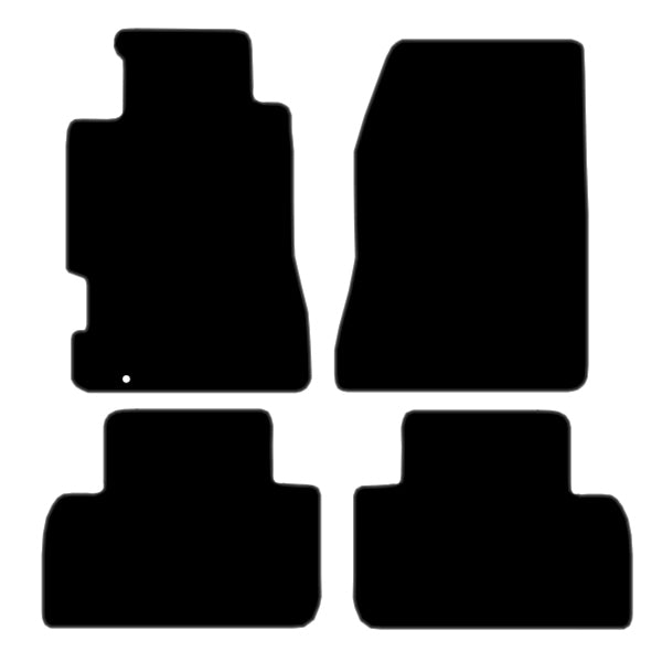 Honda Legend (1996-2005) Custom Fit Floor Mats - Mat Template Layout | Class Car Design