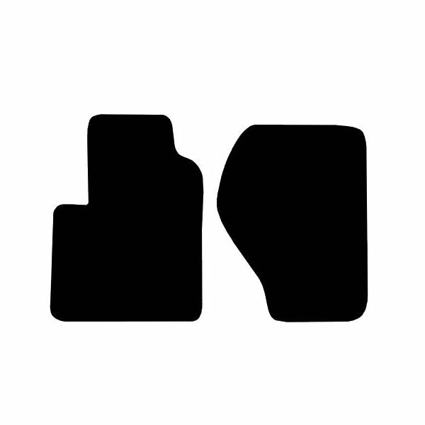 Honda S2000 (1999+) Custom Fit Floor Mats - Mat Template Layout | Class Car Design