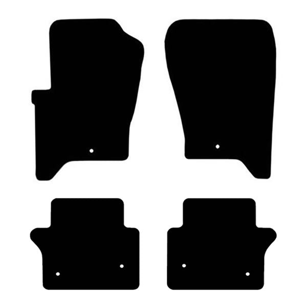 Range Rover Sport L320 Facelift (2010-2013) Custom Fit Floor Mats Autobiography - Mat Template Layout | Class Car Design