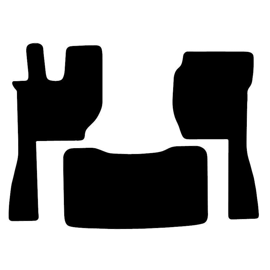Volvo FH (2012+) Custom Fit Floor Mats - Mat Template Layout | Class Car Design