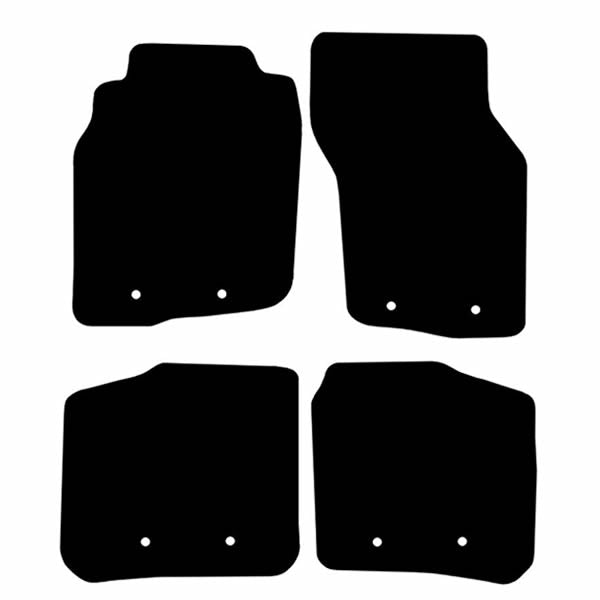 Volvo S40 (1996-2000) Custom Fit Floor Mats - Mat Template Layout | Class Car Design