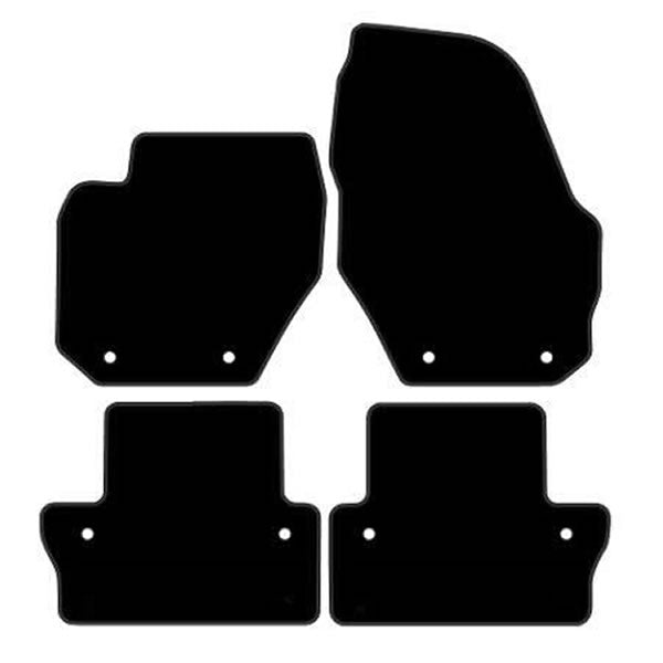 Volvo V60 (2011-2018) Custom Fit Floor Mats R-Design - Mat Template Layout | Class Car Design
