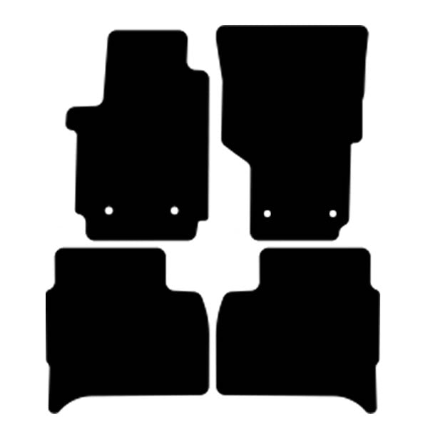 Volkswagen Amarok (2010-2022) Custom Fit Floor Mats R - Mat Template Layout | Class Car Design