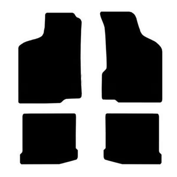 Volkswagen Polo 6N1 (1994-2000) Custom Fit Floor Mats R-Line - Mat Template Layout | Class Car Design