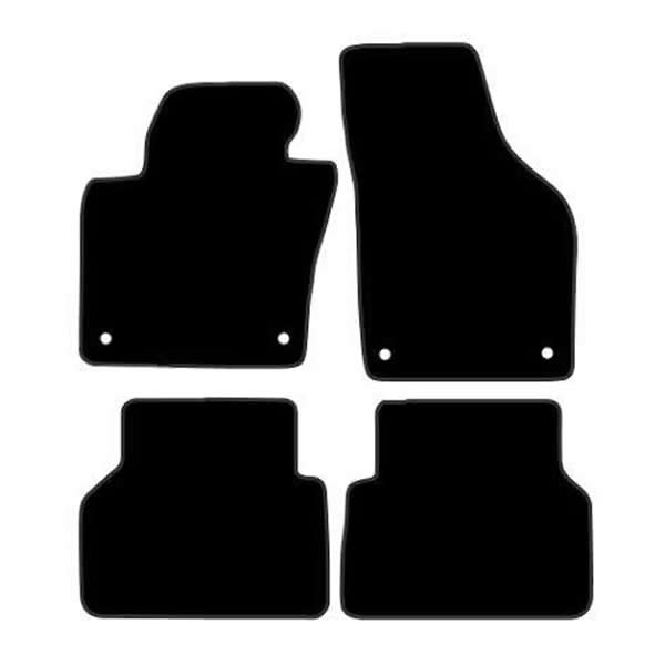 Volkswagen Tiguan (2007-2015) Custom Fit Floor Mats R - Mat Template Layout | Class Car Design