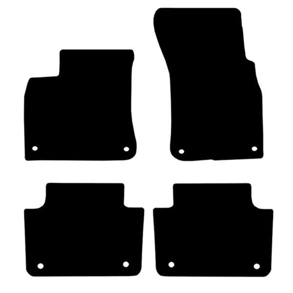 Volkswagen Touareg (2018+) Custom Fit Floor Mats R - Mat Template Layout | Class Car Design